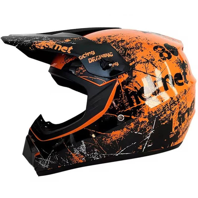 Casque Intégral Certifié DOT – Motocross, VTT Descente & Sports Extrêmes – Unisexe Soldes-ShopOnline