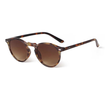 Vintage Fashion Round Sunglasses Women Men 2024 Brand Design Retro Rivet Yellow Blue Lens Square Sun Glasses Male Female Goggles Soldes-ShopOnline