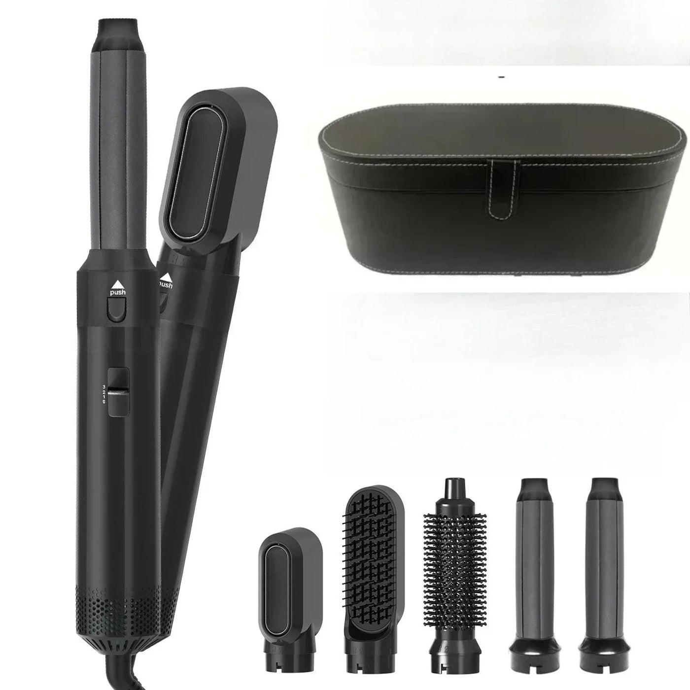 5 in 1 Hair Dryer Hot Comb Set Professional Curling Iron Hair Straightener Styling Tool For Professional Hair Dryer Household Soldes-ShopOnline