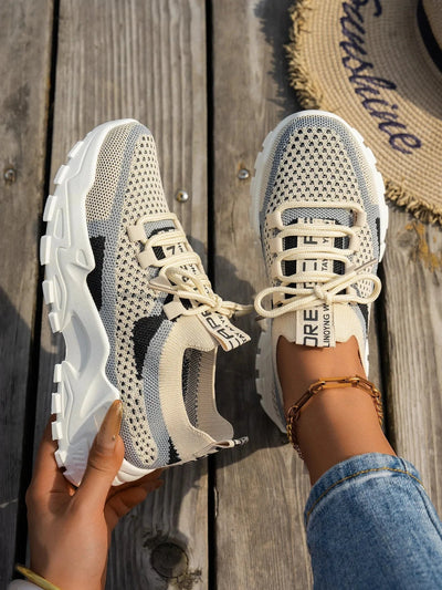 Baskets Femme Slip-On Mesh Respirantes - Chaussures Été Confort Soldes-ShopOnline