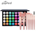 Palette Fards à Paupières POPFEEL 40 Couleurs – Mat & Shimmer, Waterproof, Certifiée CPNP Soldes-ShopOnline