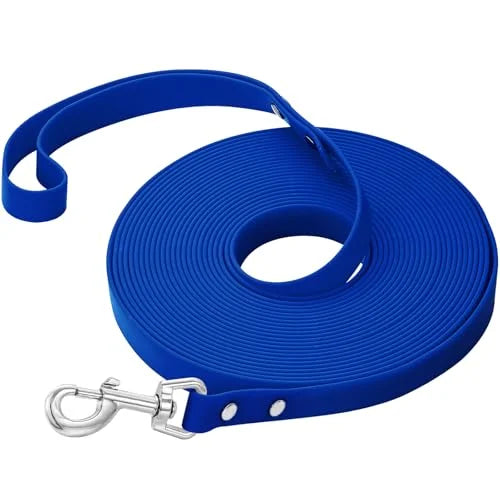 Laisse Longue Chien Imperméable PVC – 3m 5m 10m 15m – Dressage & Jeu Plein Air Soldes-ShopOnline