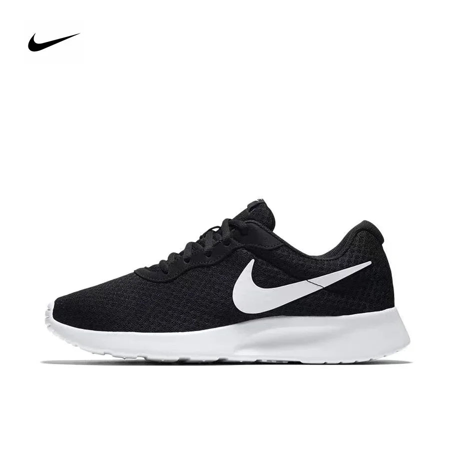 Nike Tanjun Sneakers Homme & Femme – Noir/Blanc, Léger, Antidérapant, Low Top Soldes-ShopOnline