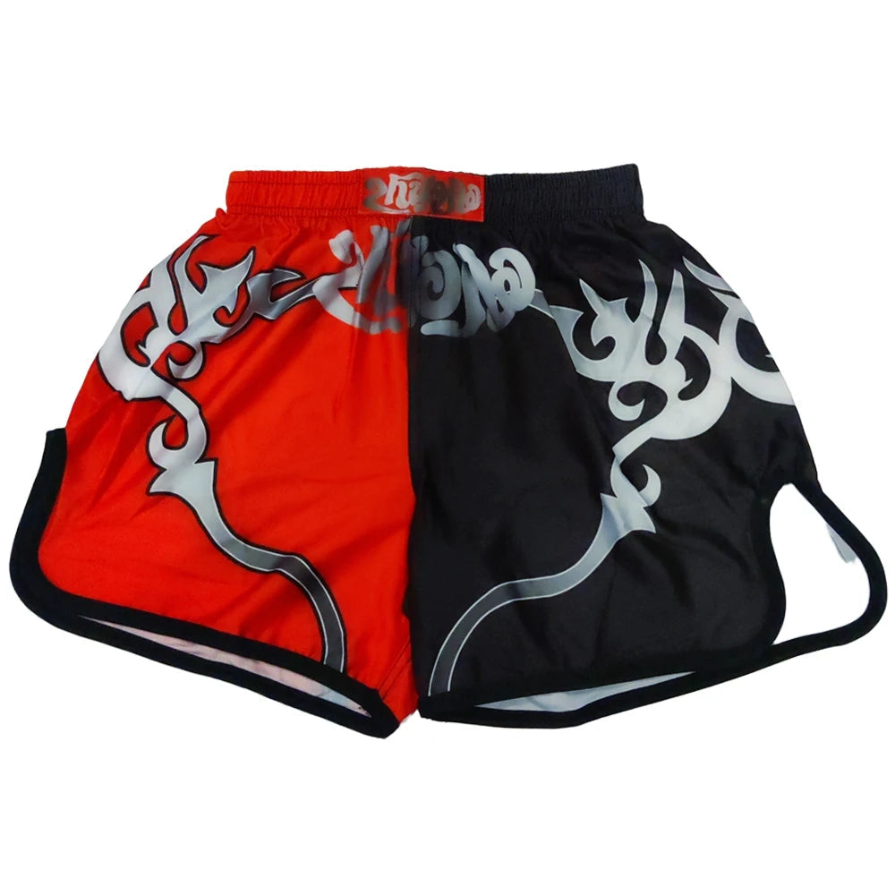 Short Muay Thai MMA Kickboxing SURVENIL – Unisexe Adulte & Enfant Soldes-ShopOnline