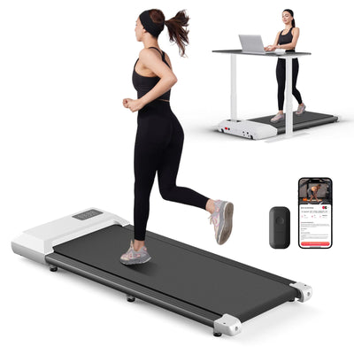 300lbs Treadmill for Home 2.5HP Treadmills Walking Pad LCD Digital Data Display 2in1 Walking Running Fitness Exercise Machine Soldes-ShopOnline