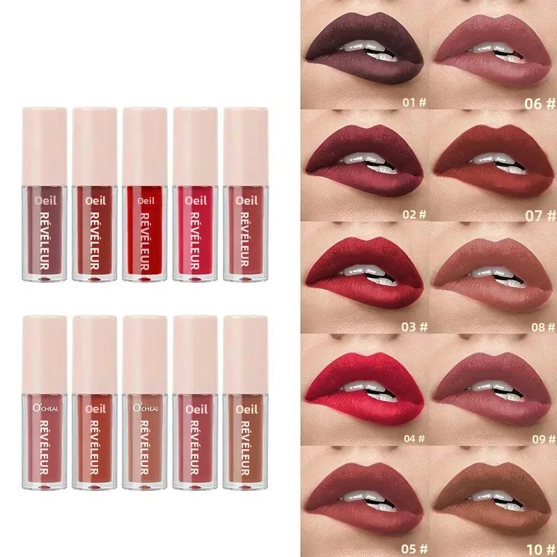 Set 10 Gloss Hydratants Scintillants – Longue Tenue & Résistant à l’Eau Soldes-ShopOnline