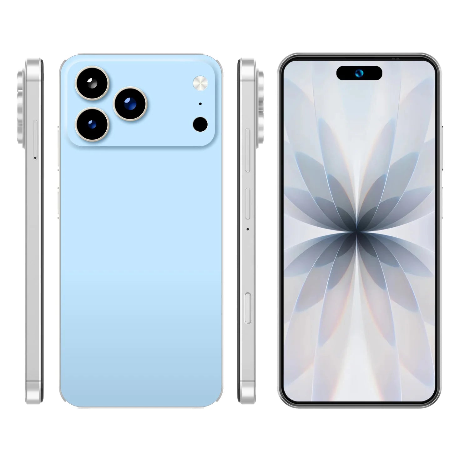 Smartphone i17 Promax Pro 5G – Écran 7.3", Double SIM 4G/5G, Batterie 8000mAh, Version Mondiale Soldes-ShopOnline