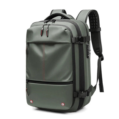 Travel Men 17 inch Laptop Backpack vacuum compression Backpack Business Large Capacity school Backpack expand outdoor backpack Soldes-ShopOnline