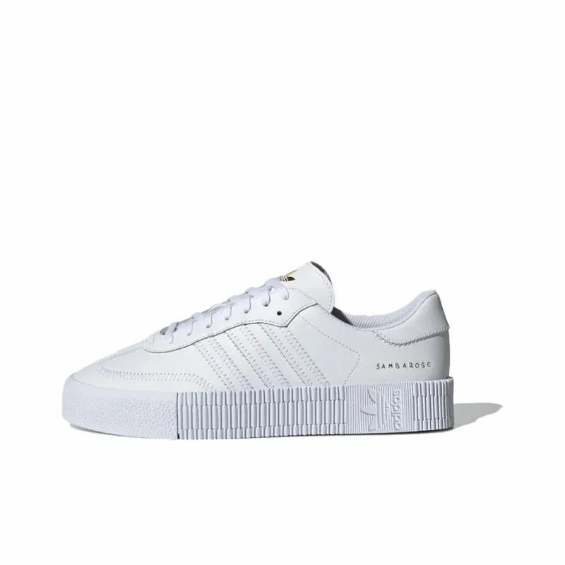 Adidas Originals Sambarose EF4965 Women Anti-slip Wear-resistant Comfort Light Charming Exquisite Unique Low-top Board Shoes Soldes-ShopOnline