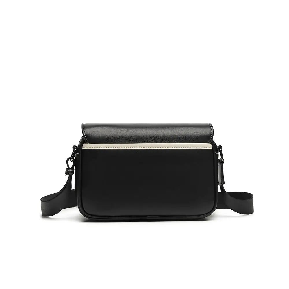 Sacoche Messenger Homme Cuir PU – Multi-Poches, Style Vintage, Bandoulière Réglable & Voyage Soldes-ShopOnline