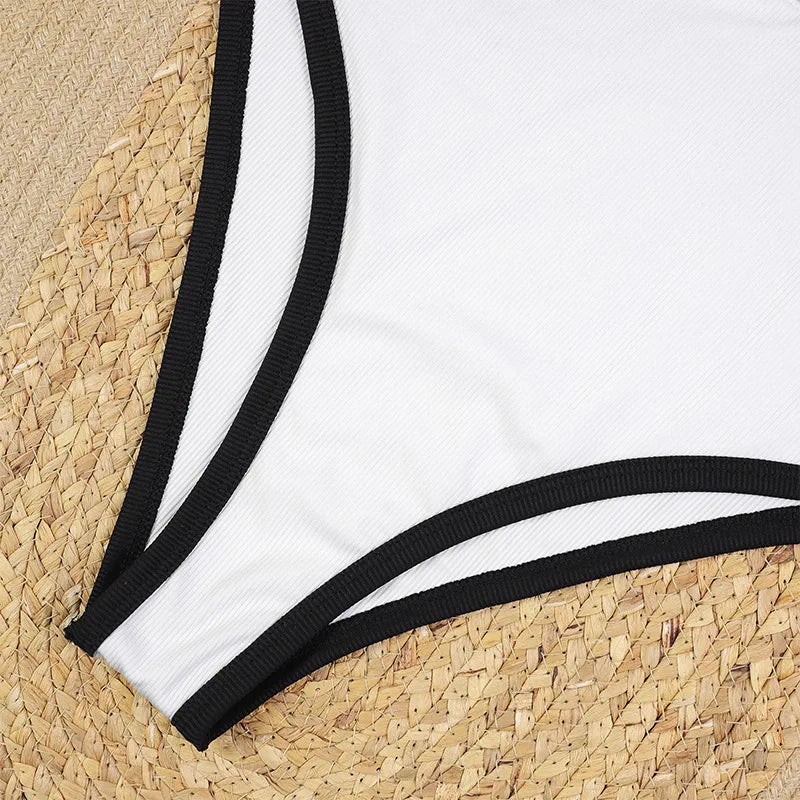 Maillot de Bain 1 Pièce Vintage Zip – Monokini Rétro Femme, Tailles S-XXXL, Plage & Piscine Soldes-ShopOnline