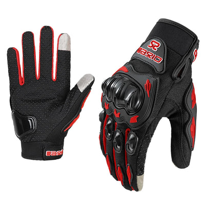 Summer Breathable Full Finger Motorcycle Gloves Non-slip Wear-resistant Motocross Racing Gloves Touch Screen Moto Biker Gloves Soldes-ShopOnline