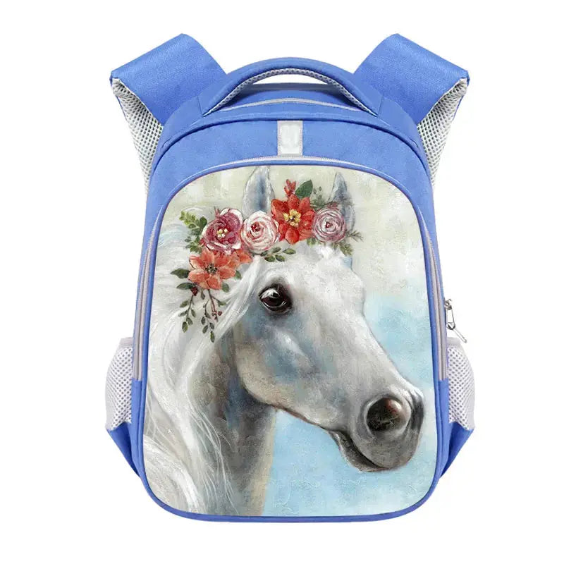 Sac à dos pour adolescents Enfants Cheval Sacs d’école Mignon Sac à dos Garçons Cadeau cartable école Filles Sacs à dos scolaires Enfants - Soldes-ShopOnline