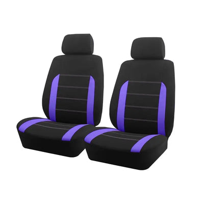 AUTO PLUS Housses de siège de voiture en tissu universel Adaptées à la plupart des voitures SUV Camion Van Accessoires de voiture Housses de siège intérieures Voiture - Soldes-ShopOnline