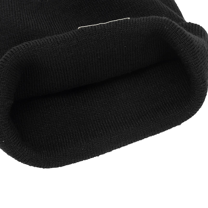 Nike Knitted Woolen Hat Men's and Women's Hat Outdoor Warm Cycling Sports Hat Pullover Cold Hat Hj7024-010 Soldes-ShopOnline