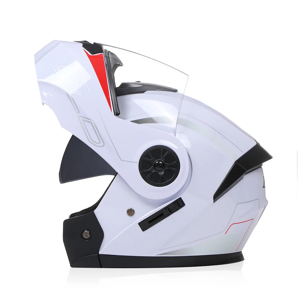 Casque Moto Modulable BLD Flip-Up – Visière Anti-Buée, Certifié E-Mark Soldes-ShopOnline