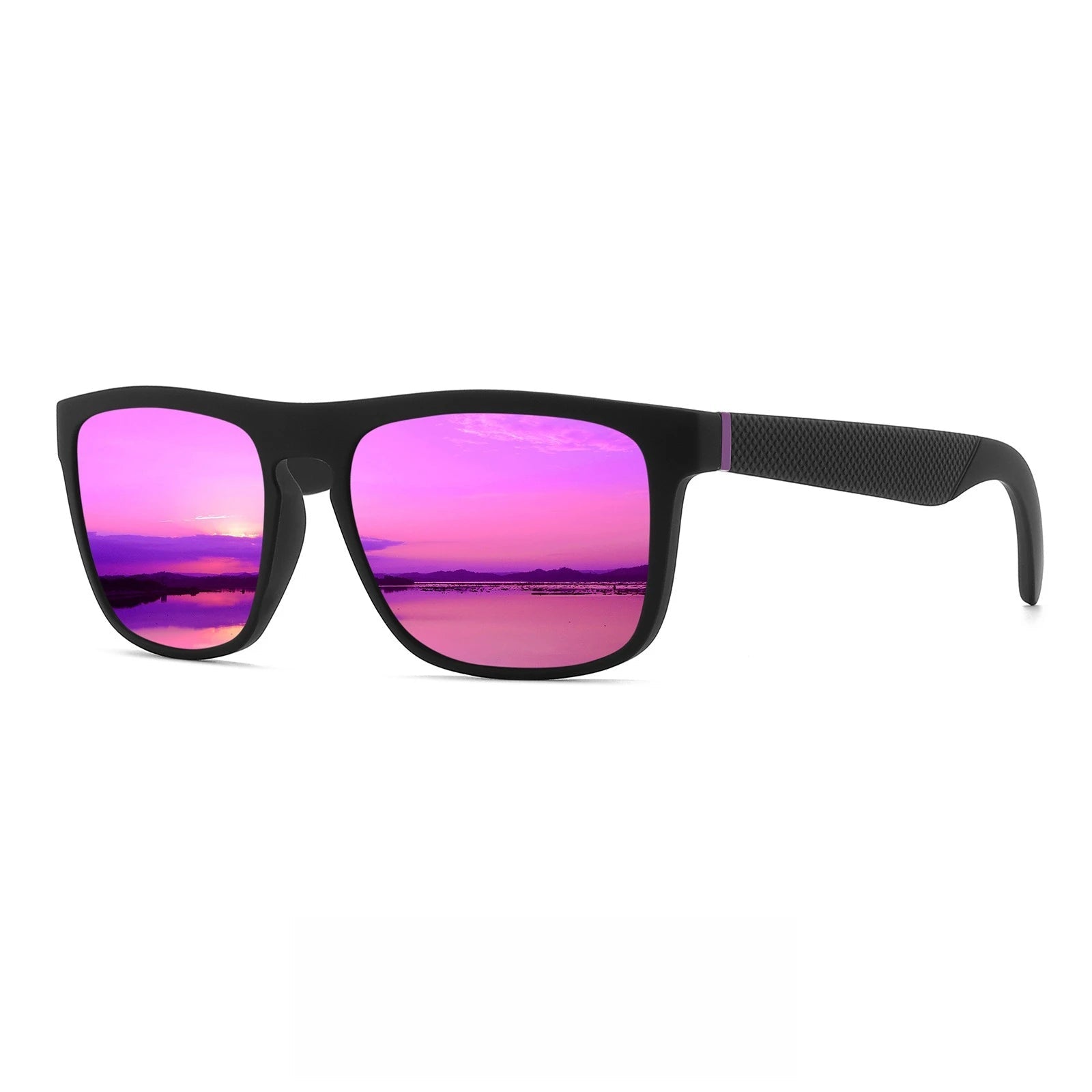 Lunettes de Soleil Carrées Polarisées – TAC UV400, Retro, Conduite & Sport Outdoor, Unisexe Soldes-ShopOnline
