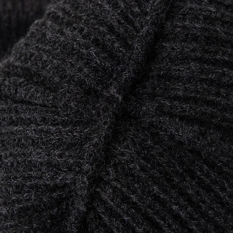 Puma Hat Men's Hat Women's Hat Warm Woolen Hat Hip-Hop Turban Hat Couple Windproof Ear Protection Knitted Hat 024874-01 Soldes-ShopOnline