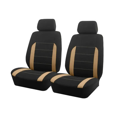 AUTO PLUS Housses de siège de voiture en tissu universel Adaptées à la plupart des voitures SUV Camion Van Accessoires de voiture Housses de siège intérieures Voiture - Soldes-ShopOnline