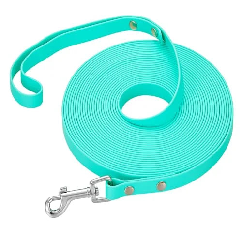 Laisse Longue Chien Imperméable PVC – 3m 5m 10m 15m – Dressage & Jeu Plein Air Soldes-ShopOnline