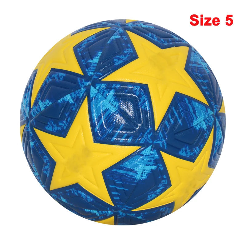 Standard Soccer Ball Professional Outdoors Sports Match Balls Training Seamless Football High Quality PU Material Size 5 Size 4 Soldes-ShopOnline
