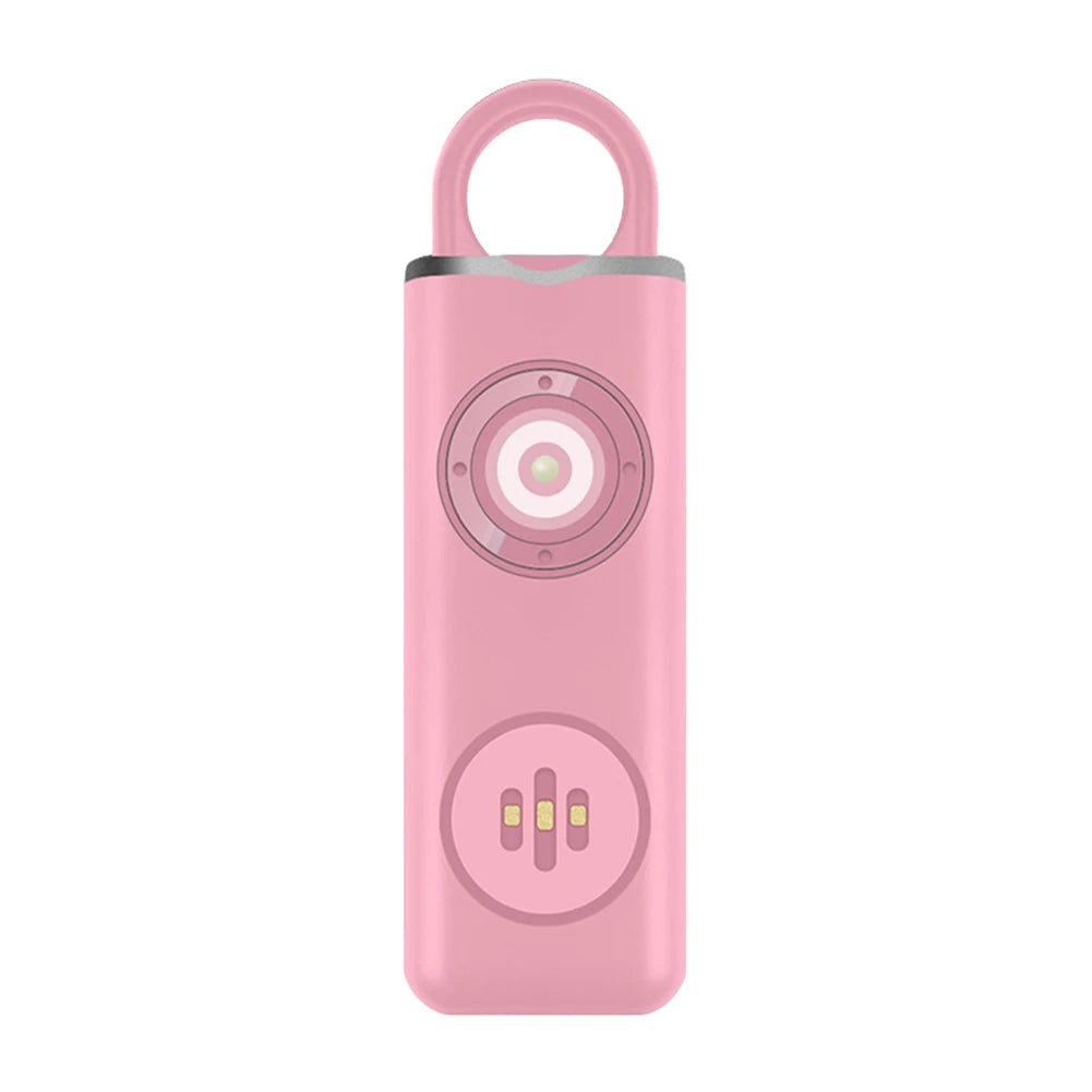 Self Defense Alarm 130dB Loud Carrying Scream Loud Panic Alarm Rechargeable Self Defense Electronic Device for Girl Child Women Soldes-ShopOnline