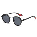New Luxury Round Metal Frame Sunglasses Women Fashion Punk Eyewear Unisex Casual Travel Sun Glasses UV400 Anti-Blue Light Y2k Soldes-ShopOnline