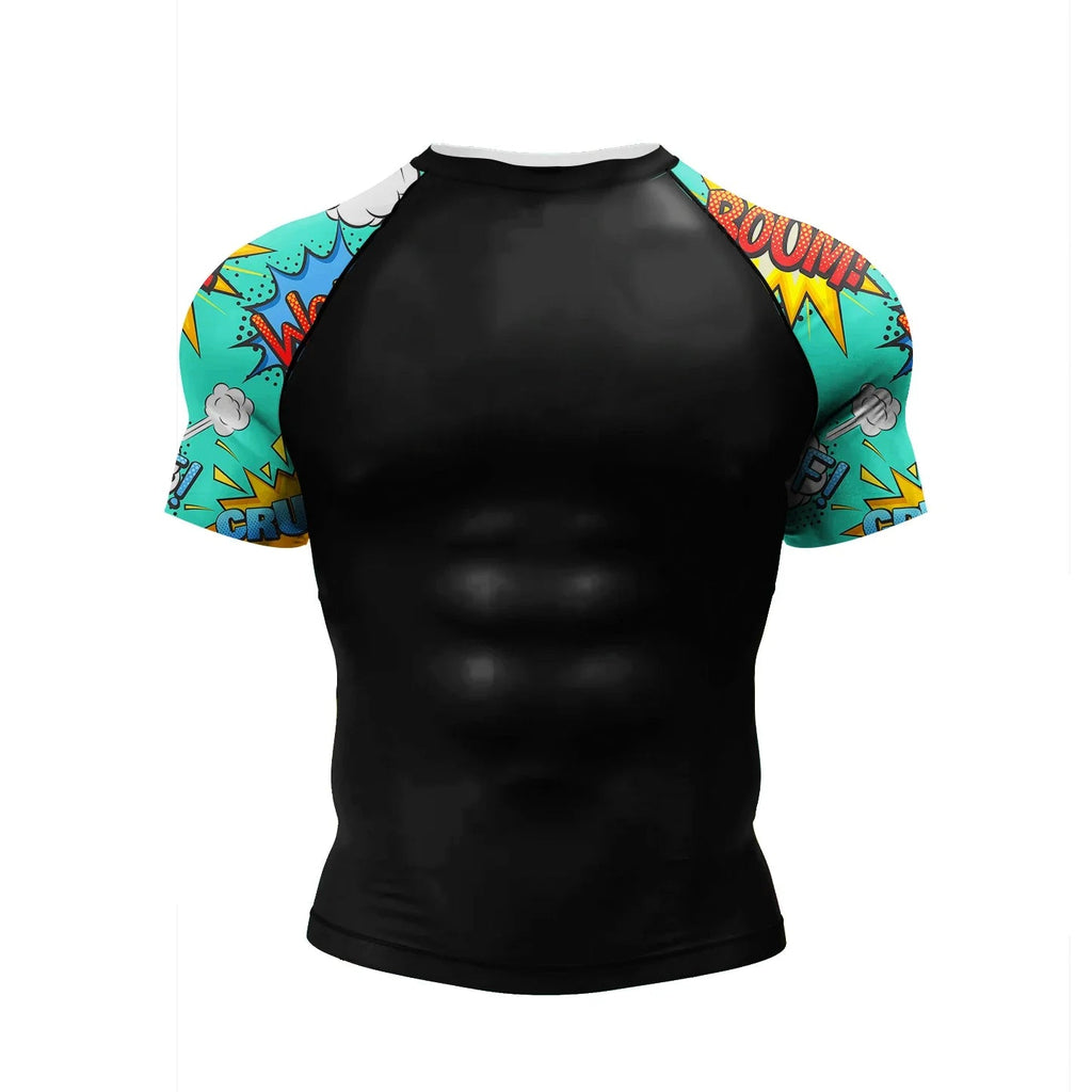 T-Shirt Sport 3D Homme – Jiu-Jitsu, Boxe, Séchage Rapide, Grande Taille Soldes-ShopOnline