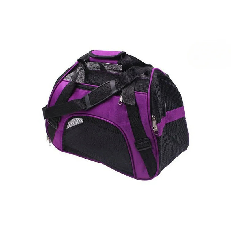 Sac de Transport Chat & Chien – Portable, Pliable & Ultra-Respirant | Nylon Premium, 3 Tailles Soldes-ShopOnline
