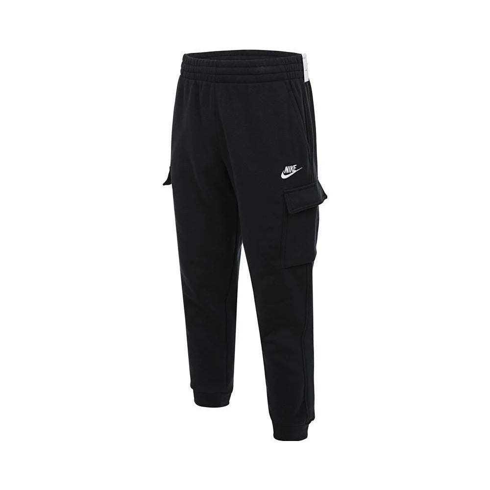 NIKE 2025 Kids K NSW CLUB FLC CRGO PNT LBR Knitted Pants FD3012-010 Soldes-ShopOnline