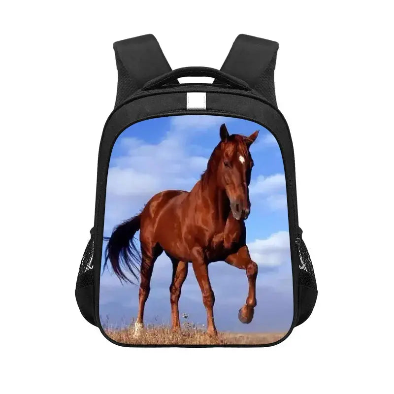Sac à dos pour adolescents Enfants Cheval Sacs d’école Mignon Sac à dos Garçons Cadeau cartable école Filles Sacs à dos scolaires Enfants - Soldes-ShopOnline