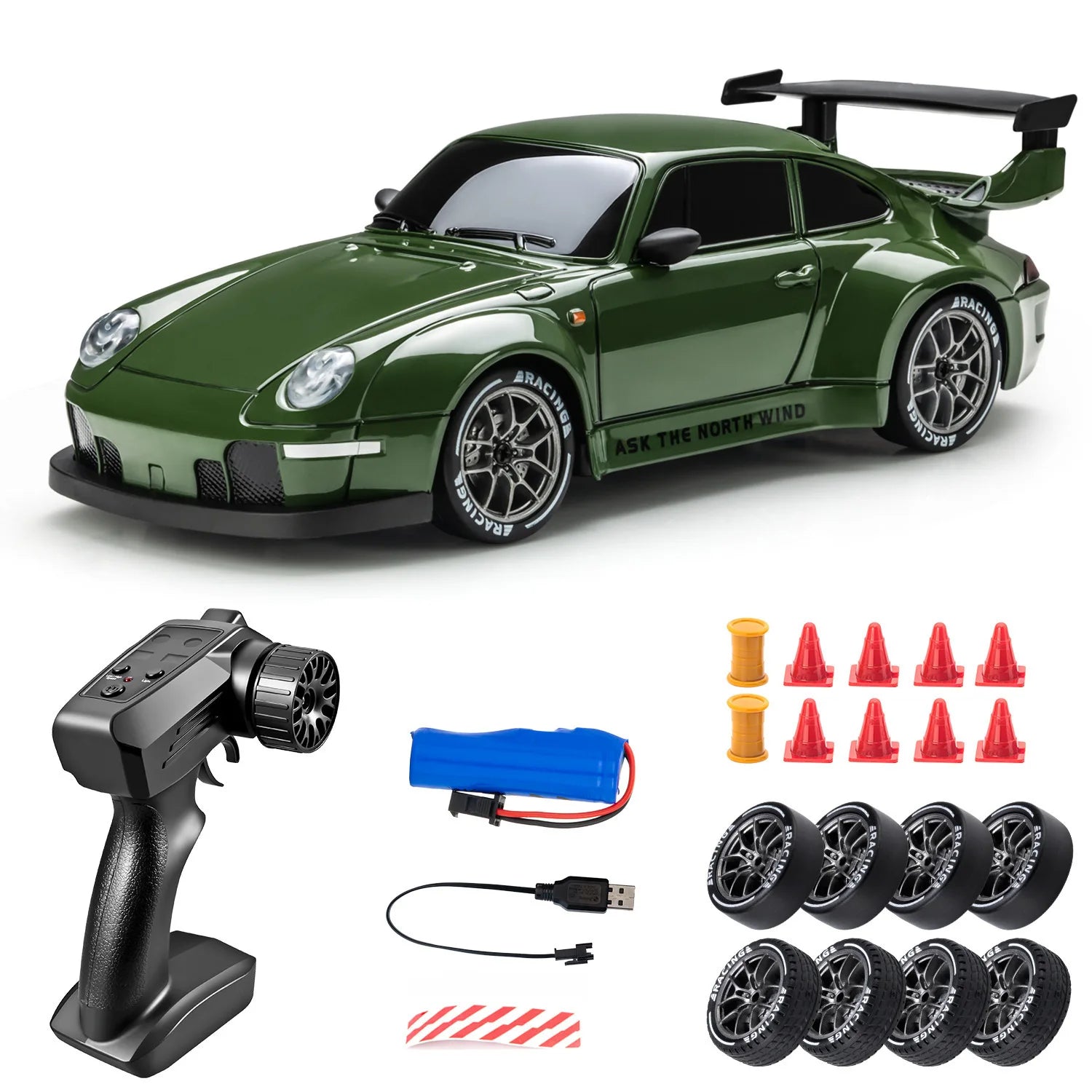 Voiture Télécommandée Drift 1/24 LED 4x4 Haute Vitesse LKCOMO – Multijoueur Soldes-ShopOnline