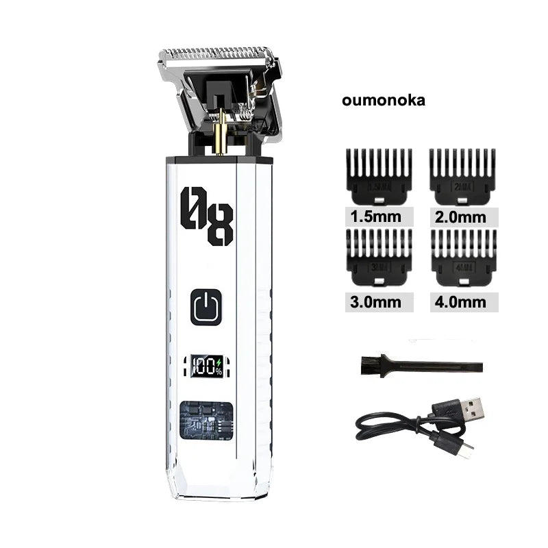 Tondeuse Professionnelle T9 – Rasage 0mm, Barbe & Corps | Coupe Nette Garantie Soldes-ShopOnline