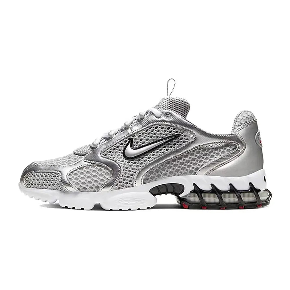 Nike Air Zoom Spiridon Cage 2 Homme – Argent Liquide, Low-Top Lifestyle, CJ1288-001 Soldes-ShopOnline