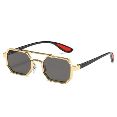 Vintage Square Sunglasses for Men Steampunk Sunglasses Retro Women Punk Style Fashion Glasses Retro Shades Gafas De Sol Soldes-ShopOnline