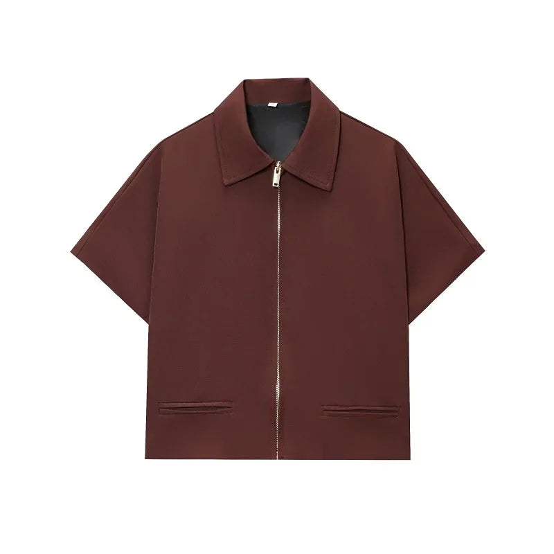 Veste Courte Femme MUJER – Style Varsity Zippée, Été Soldes-ShopOnline