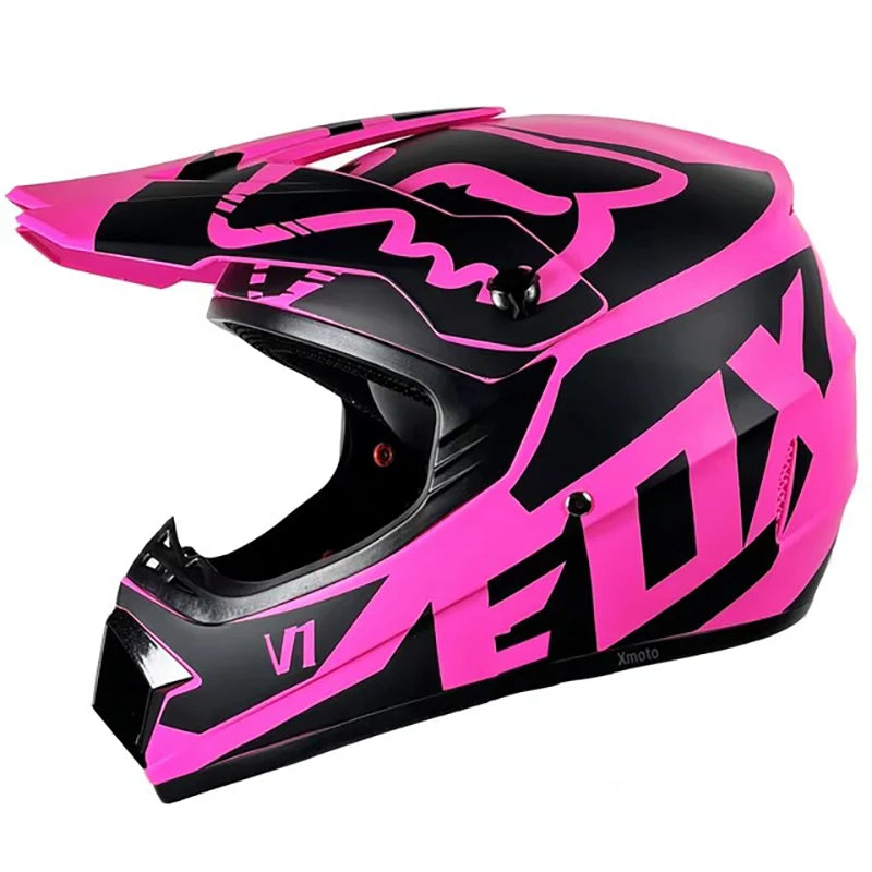 Casque Intégral Certifié DOT – Motocross, VTT Descente & Sports Extrêmes – Unisexe Soldes-ShopOnline