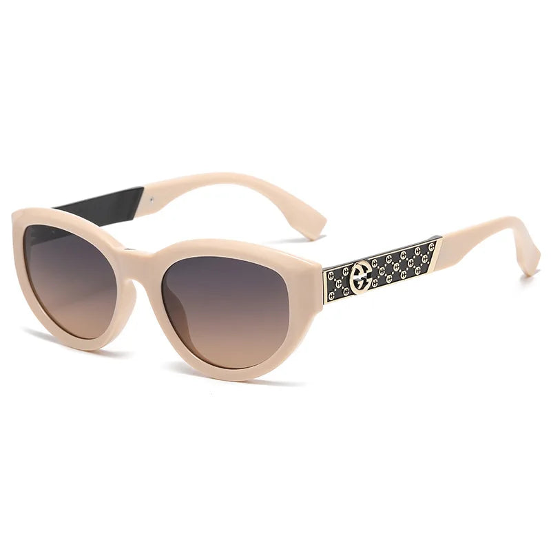 Lunettes de Soleil Cat Eye JQZSAG – UV400, Retro Tendance, Street Style, Unisexe Soldes-ShopOnline