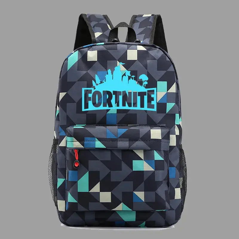 Logo du jeu Fortnite Beau sac à dos Sac à dos de loisirs Petit cadeau sac d’école adolescents collège enfants garçon filles mixte - Soldes-ShopOnline