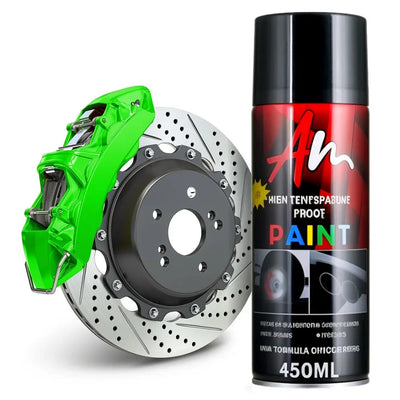 High Temp Resistance DIY Brake Caliper Paint 2K Aerosol Spray Can Glossy Glamour Finish Black Yellow Blue Red Green Silver gold Soldes-ShopOnline