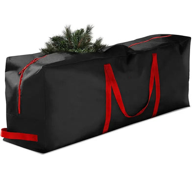 Foldable Christmas Tree Bag, 210D Oxford Cloth Xmas Bag , Ideas Christmas Tree Storage Solution for Tree & Wreath & Decoration Soldes-ShopOnline