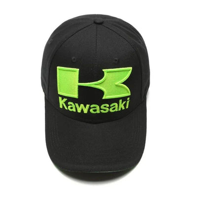 New Kawasaki Motorcycle Baseball Hat Racing Team Outdoor Sports Hardtop Duck Tongue Hat Men's Sunshade Soldes-ShopOnline