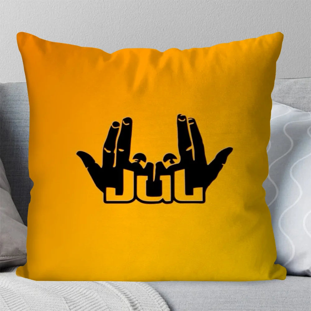 Hot Rapper Jul Mise A Jour Pillow Case Square Pillow Bedroom Sofa Leisure Comfort Cushion Car Living Room Home Decoration 40X40 Soldes-ShopOnline