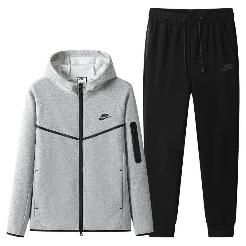 Survêtement Nike Tech Windrunner Homme – Veste Zippée + Pantalon, Toutes Saisons Soldes-ShopOnline