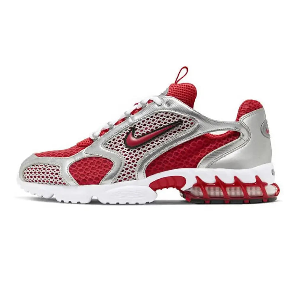 Nike Air Zoom Spiridon Cage 2 Homme – Argent Liquide, Low-Top Lifestyle, CJ1288-001 Soldes-ShopOnline