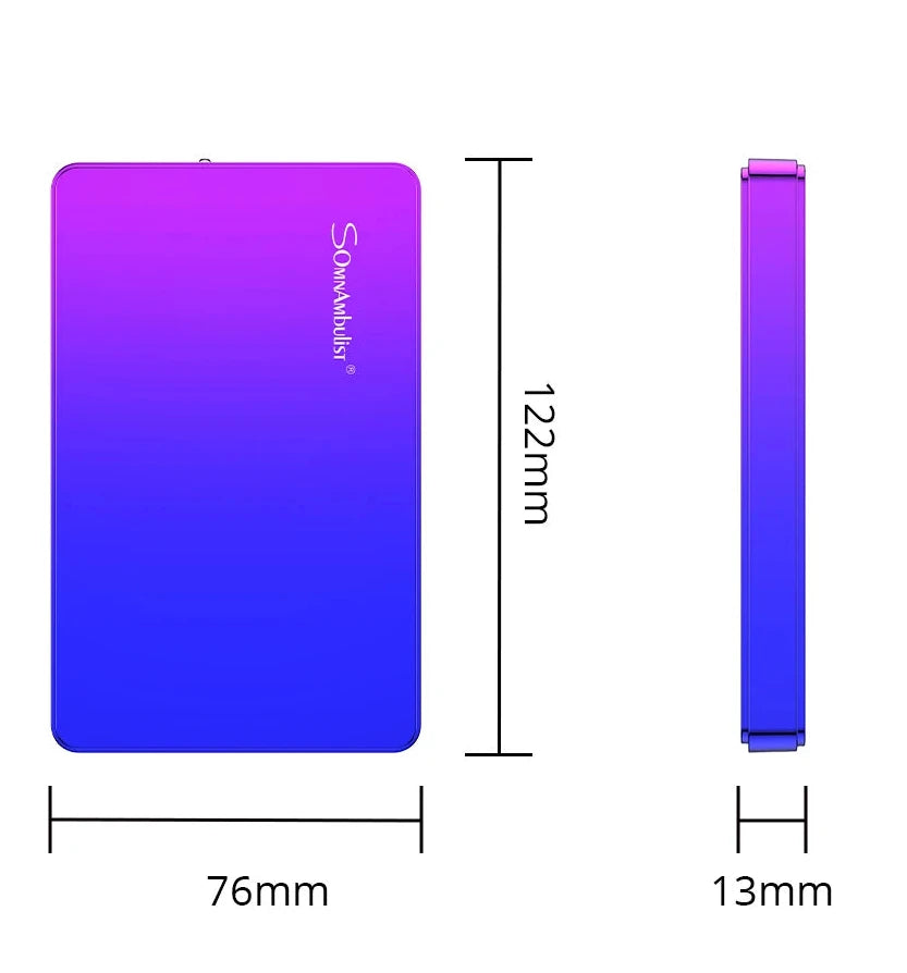 SomnAmbulist HDD 2.5Inch Portable External Hard Drive 250GB 320GB 500GB 1TB USB3.0 Storage Compatible for PC Laptops TV PS4 Xbox Soldes-ShopOnline