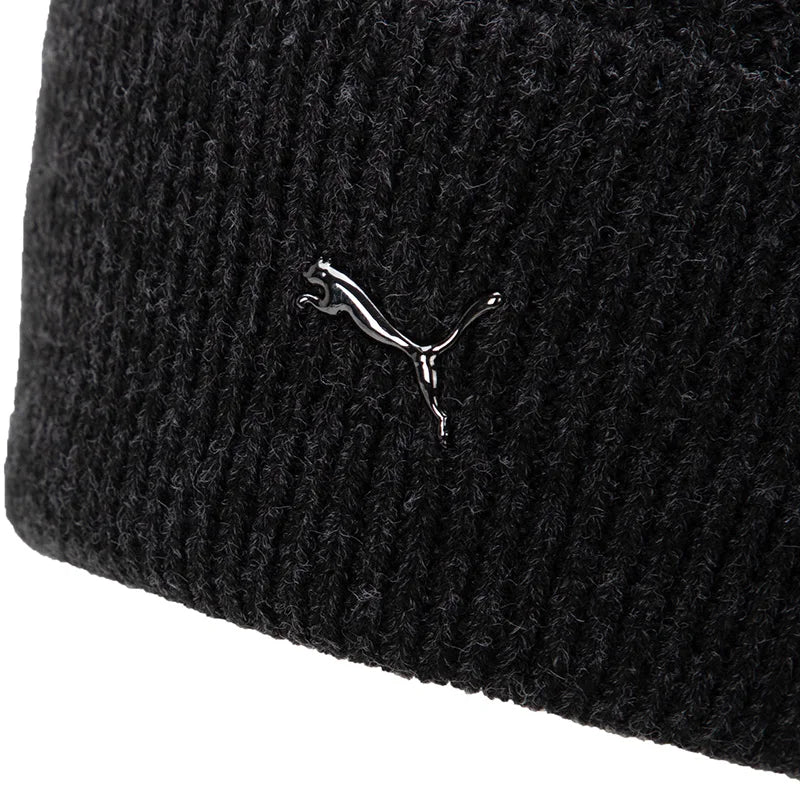 Puma Hat Men's Hat Women's Hat Warm Woolen Hat Hip-Hop Turban Hat Couple Windproof Ear Protection Knitted Hat 024874-01 Soldes-ShopOnline