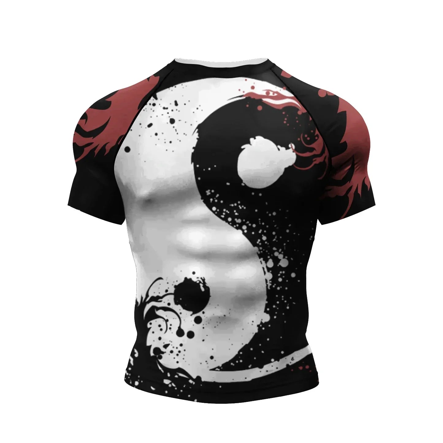 T-Shirt Sport 3D Homme – Jiu-Jitsu, Boxe, Séchage Rapide, Grande Taille Soldes-ShopOnline