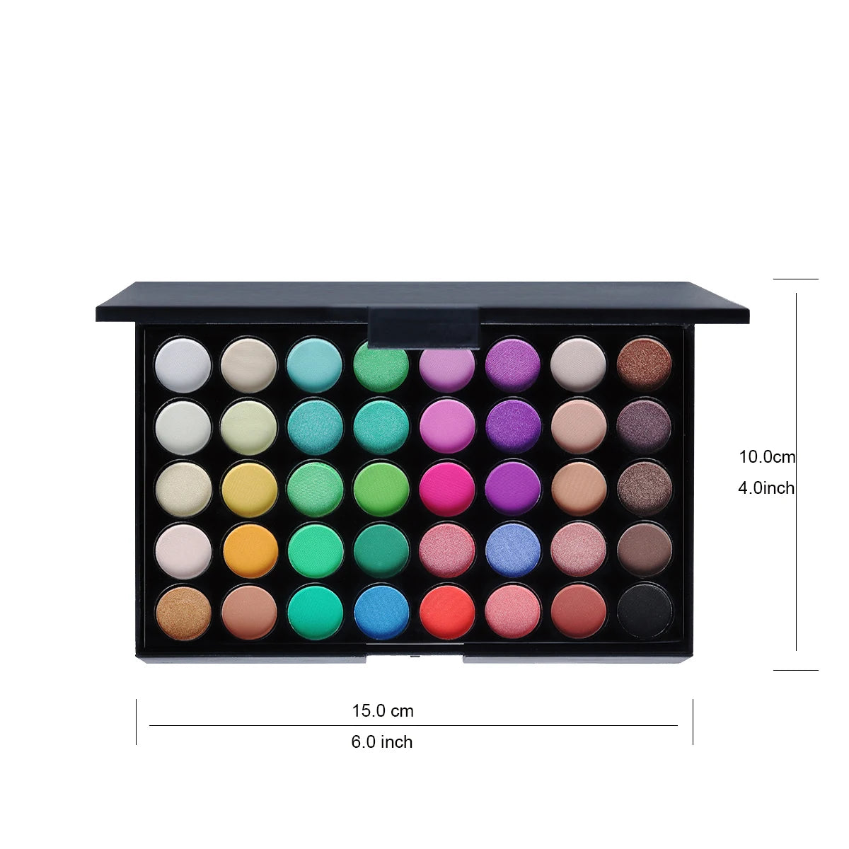 Palette Fards à Paupières POPFEEL 40 Couleurs – Mat & Shimmer, Waterproof, Certifiée CPNP Soldes-ShopOnline