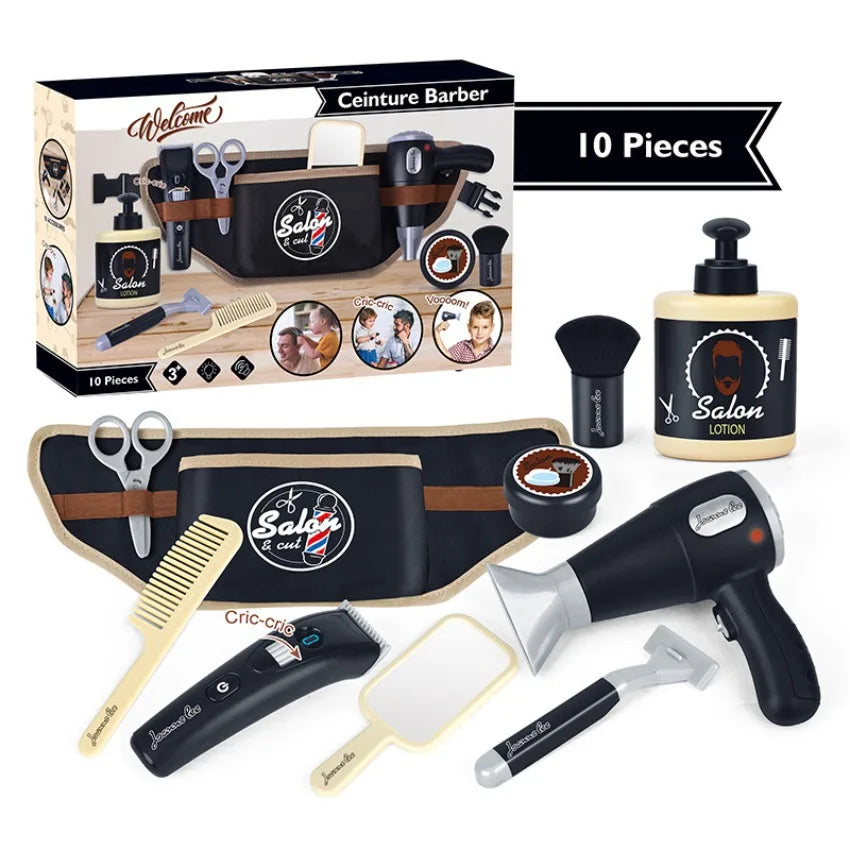 Kit Coiffure & Maquillage Enfant DZQ – Salon de Beauté Jeu de Rôle Soldes-ShopOnline